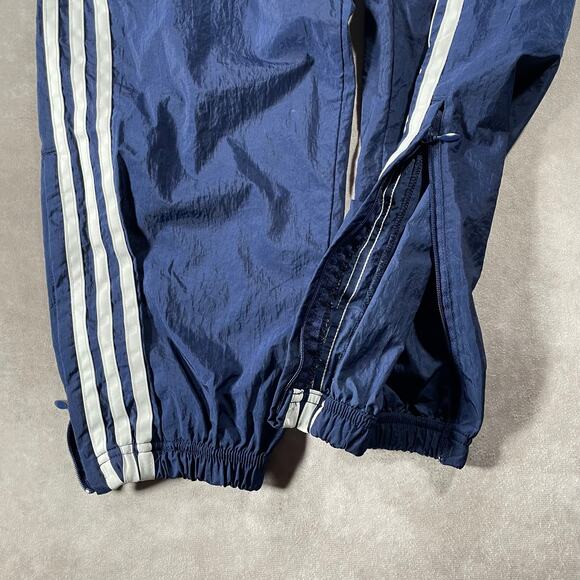 90’s Adidas Embroidered Logo Blue & White Track Pants - Picture 7 of 7